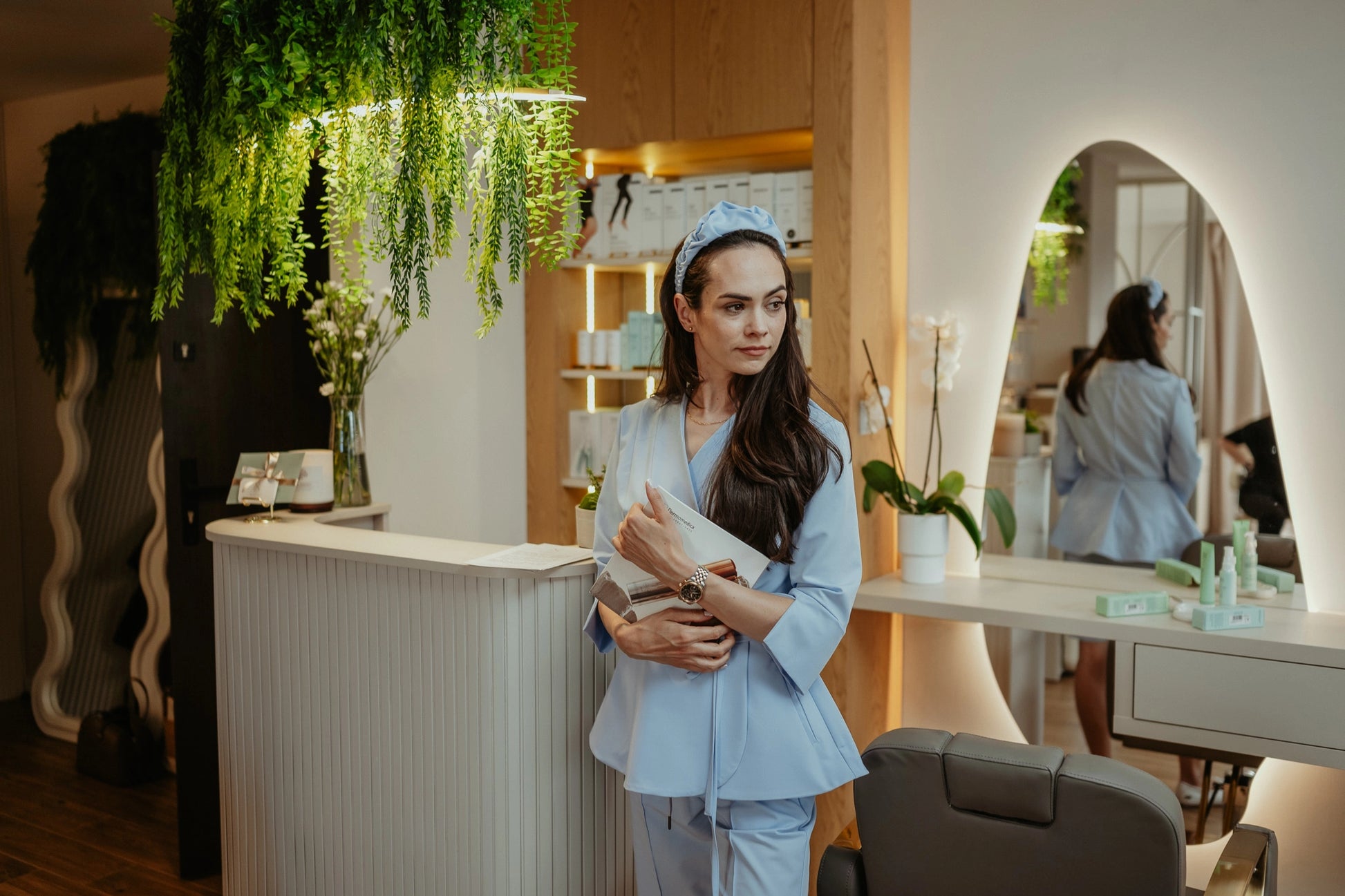 Tunika kosmetyczna damska IMPRESSION Beauty - Medsy