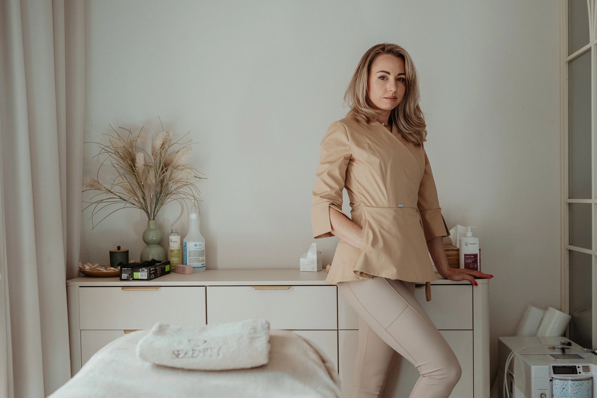 Tunika kosmetyczna damska IMPRESSION Beauty - Medsy