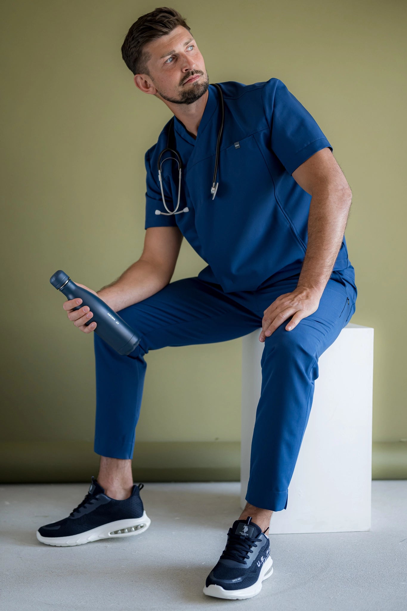 Bluzka medyczna męska MONAKO Profi.Me - Medsy