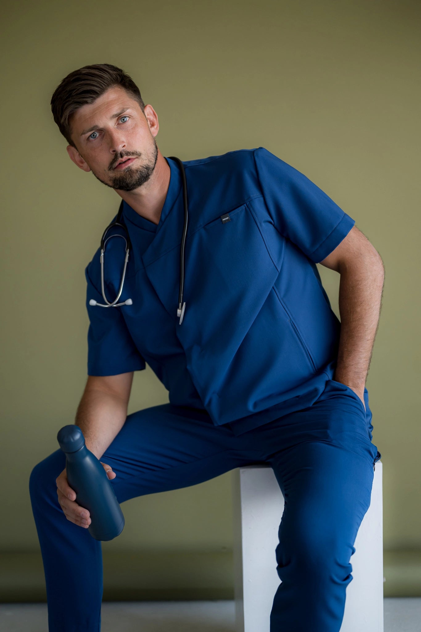 Bluzka medyczna męska MONAKO Profi.Me - Medsy