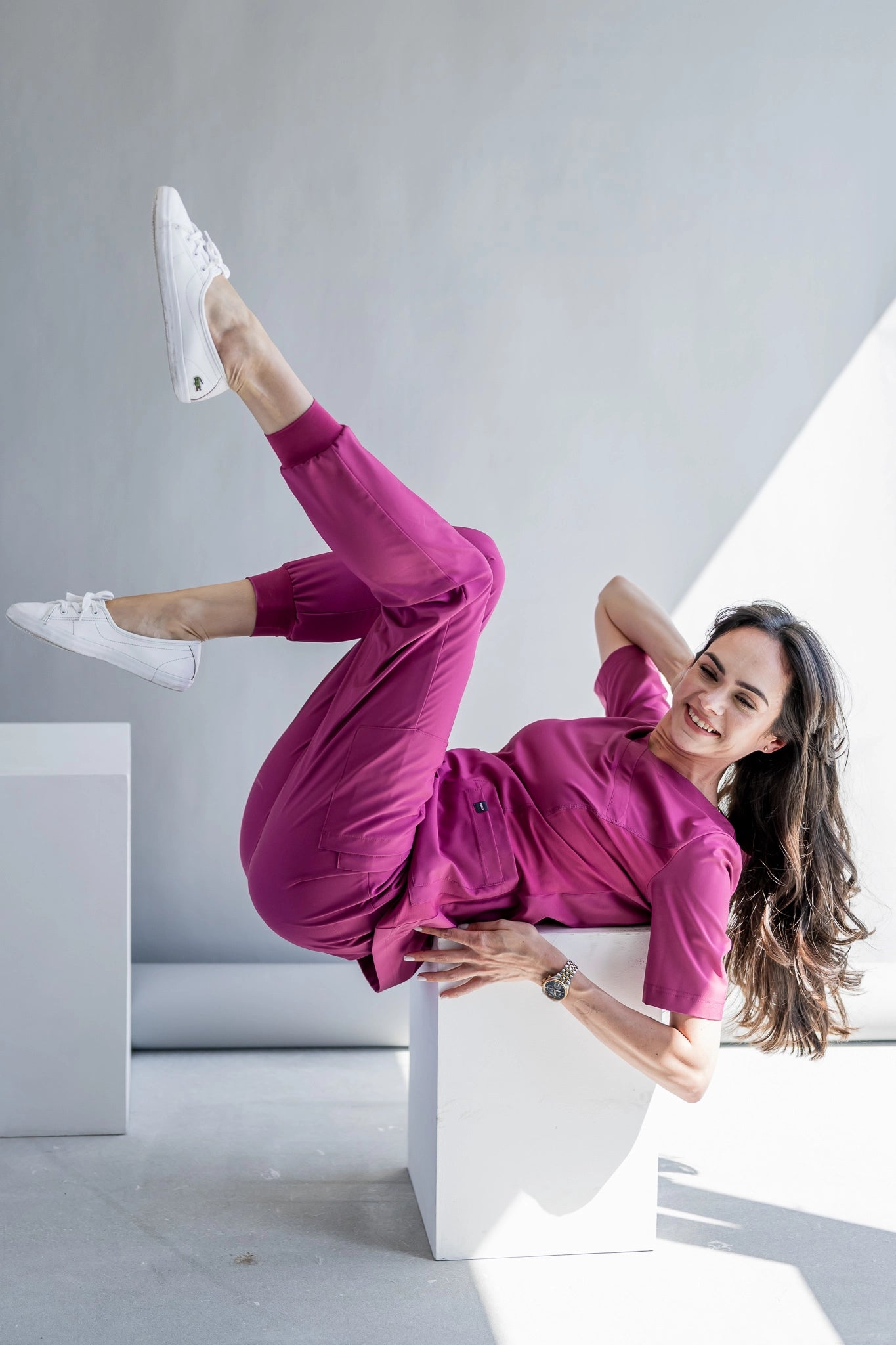 Joggery medyczne damskie PASSION Active.Me - Medsy