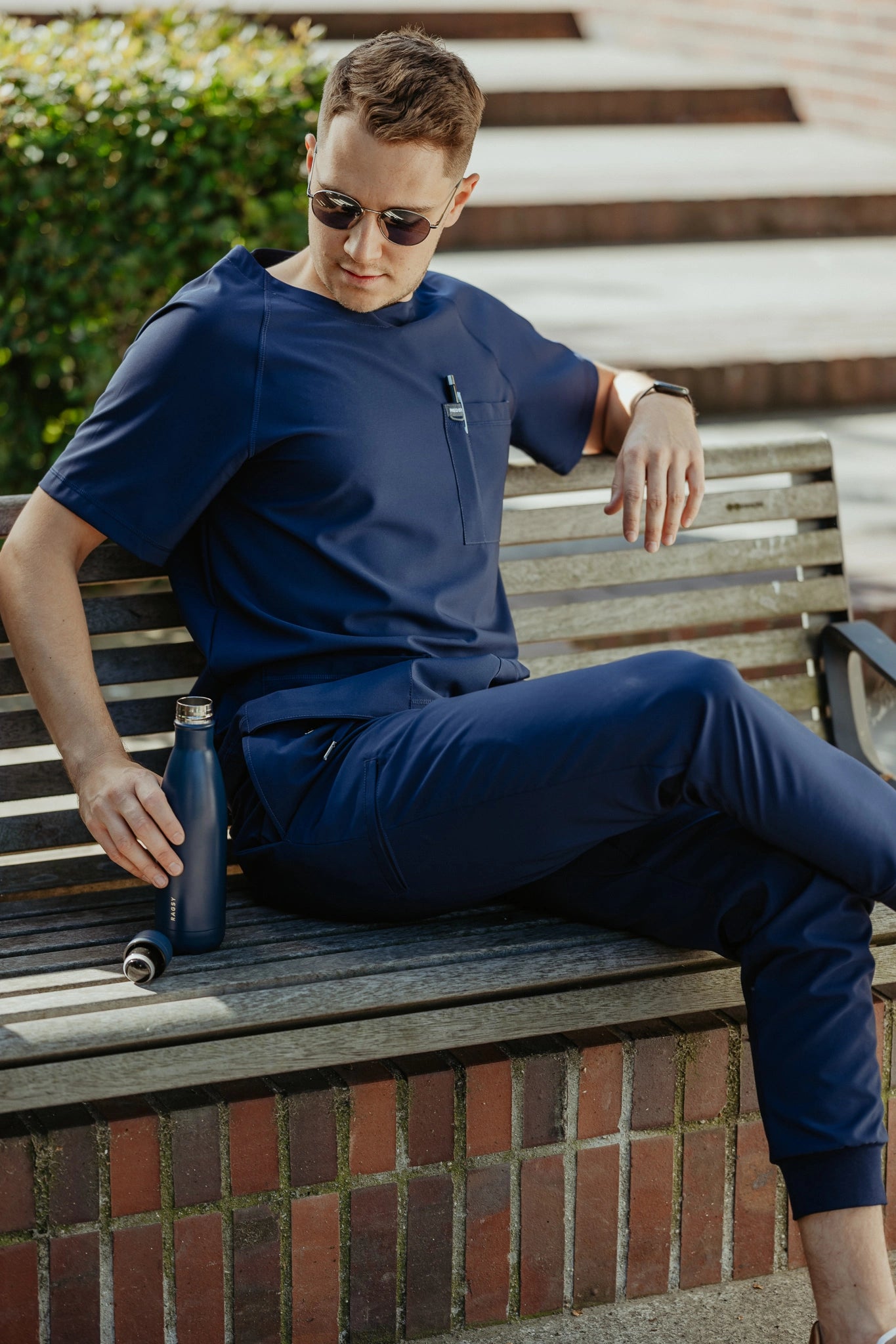 Joggery medyczne męskie SUVE Active.Me - Medsy