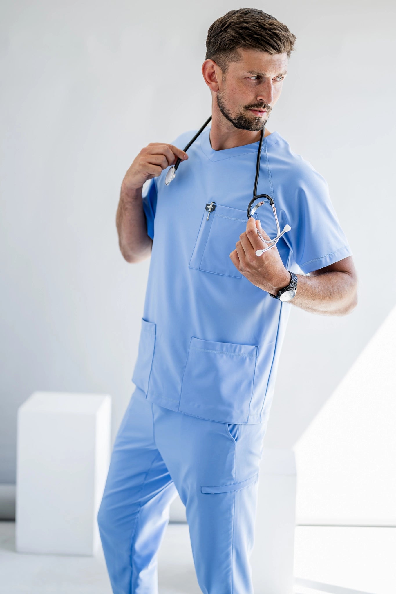 Joggery medyczne męskie SUVE Active.Me - Medsy