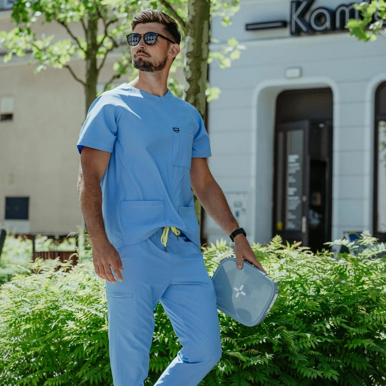 Joggery medyczne męskie SUVE Active.Me - Medsy