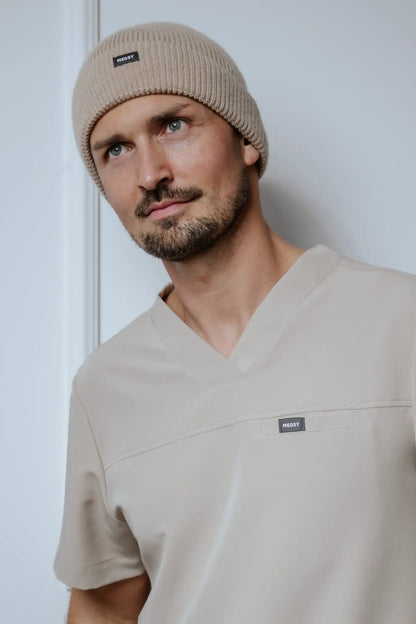 Czapka z dodatkiem wełny LAAX - Medsy