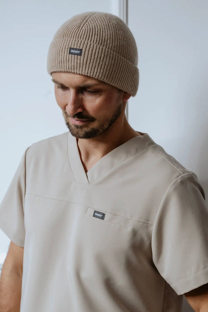 Czapka z dodatkiem wełny LAAX - Medsy