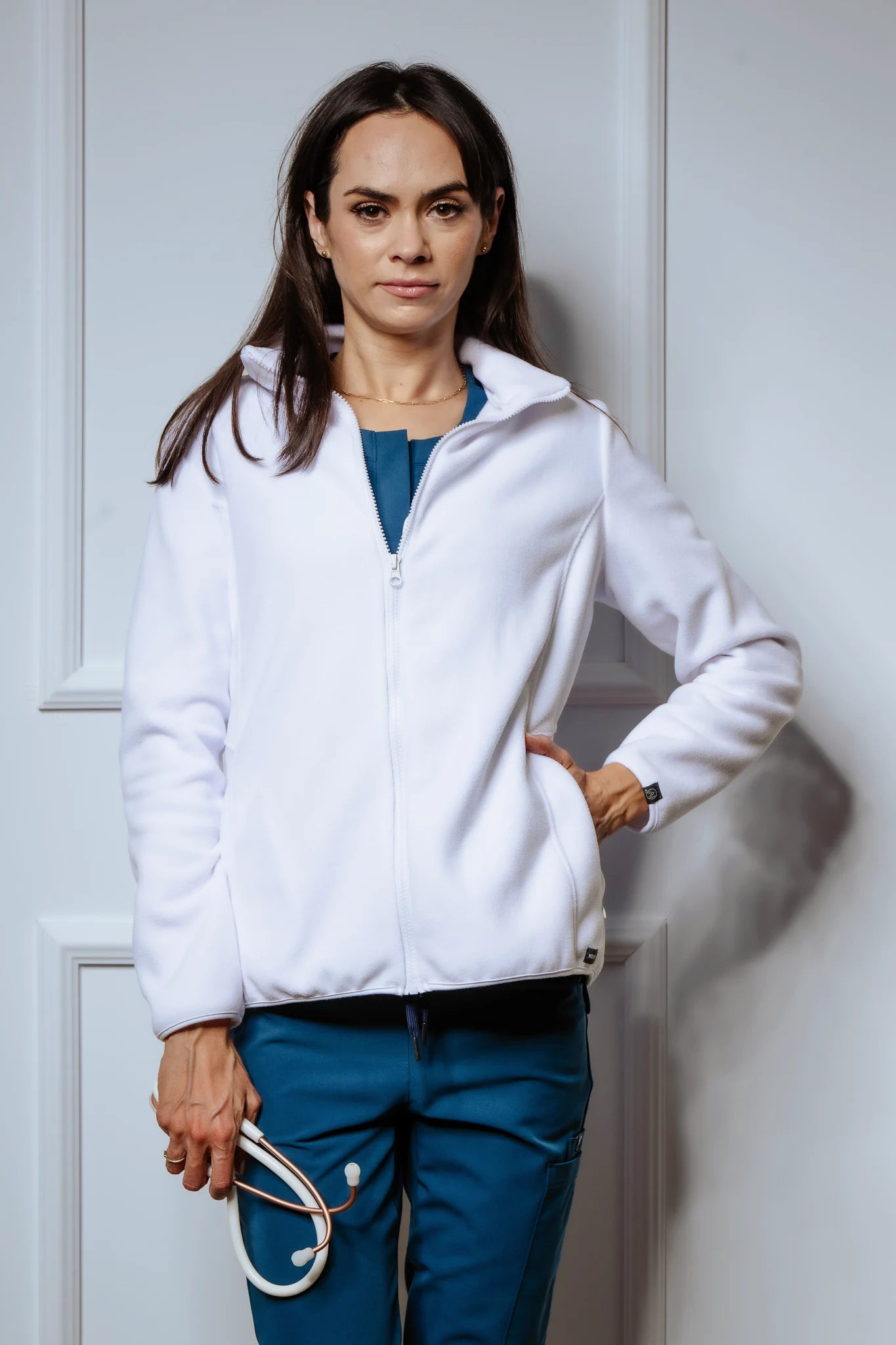 Bluza medyczna POCCO polarowa - Medsy