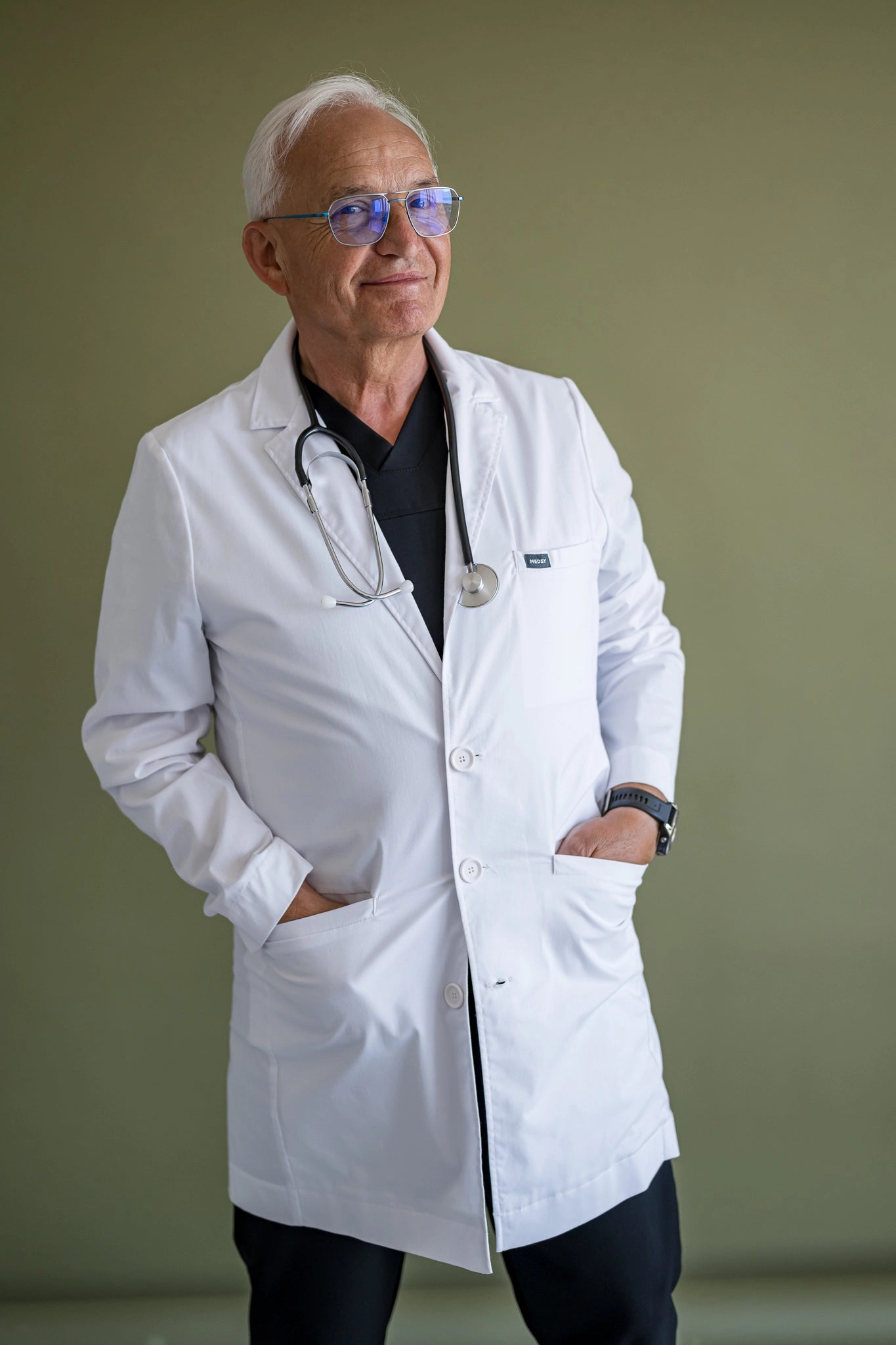 Fartuch medyczny męski SAMBOR Long