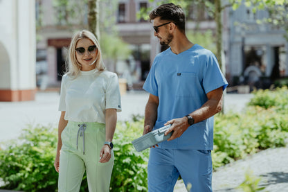 Biała koszulka damska SPLENDOR Premium Cotton