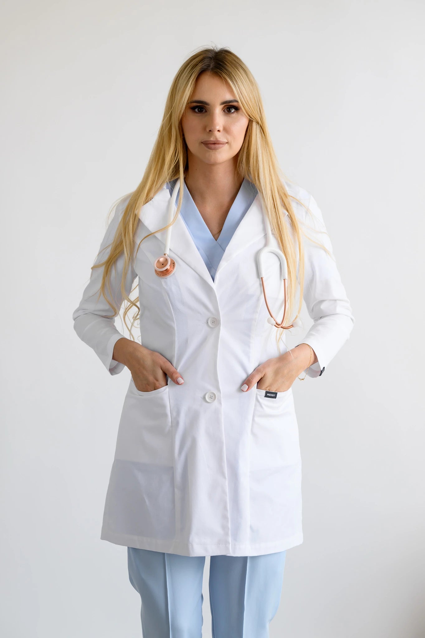 Fartuch medyczny damski CLASSIC