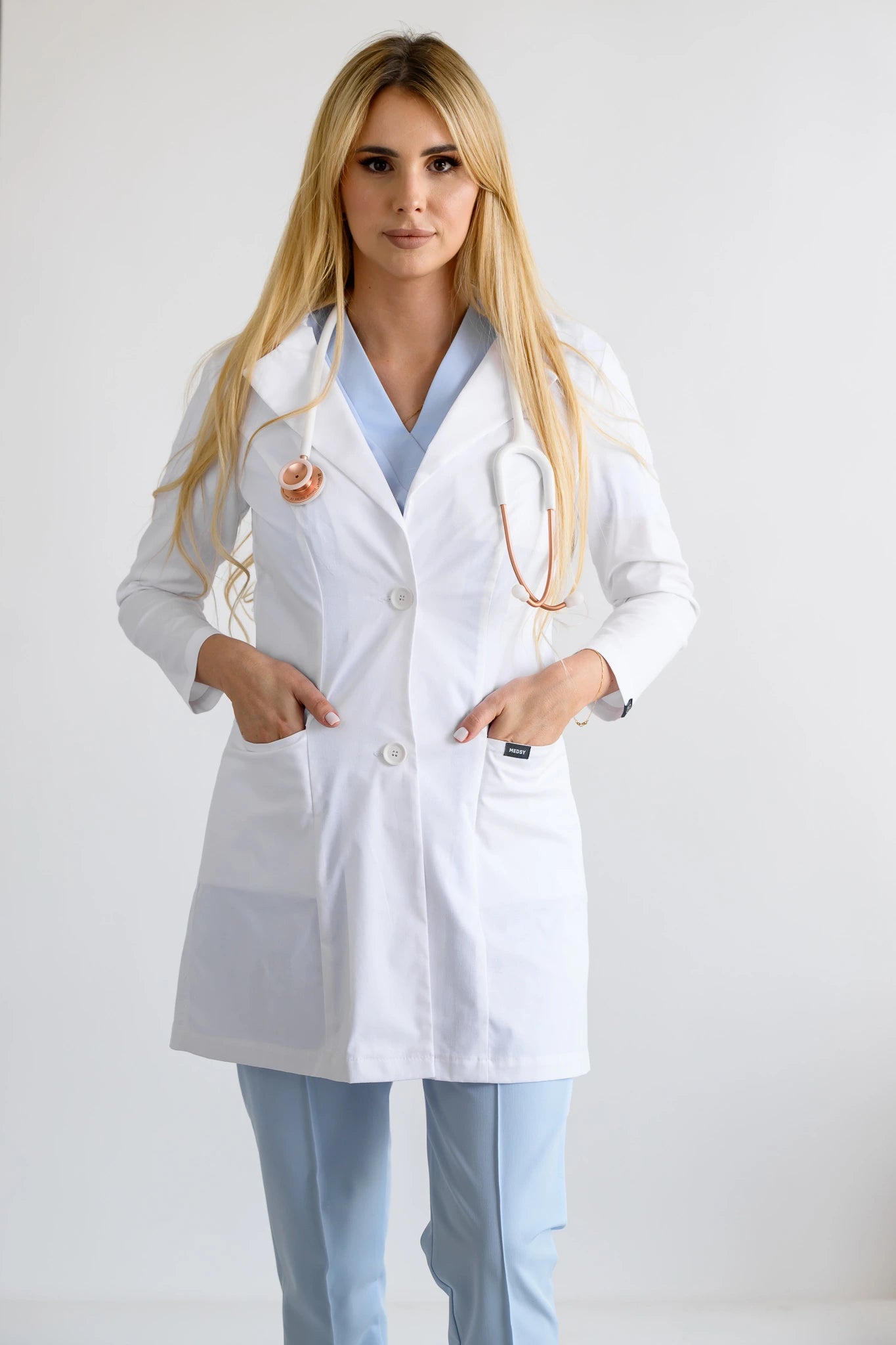 Fartuch medyczny damski CLASSIC